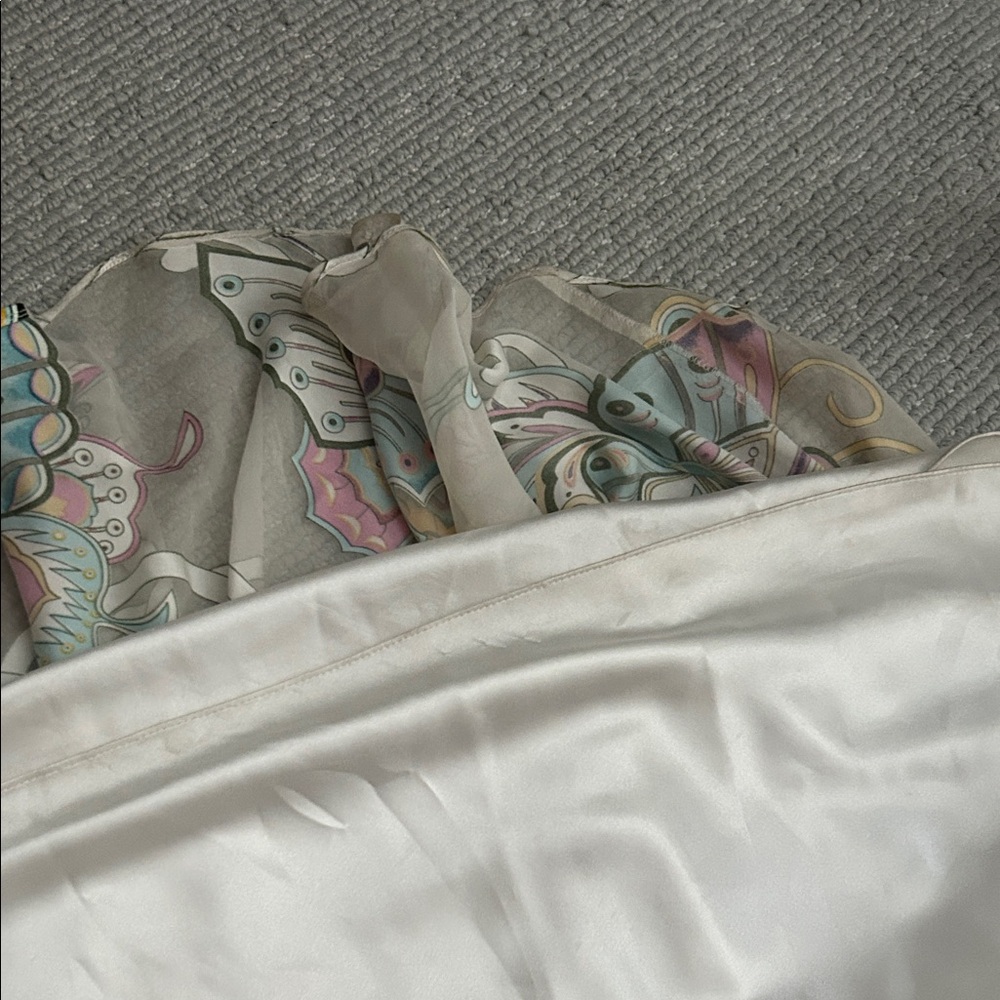 Halter Butterfly Print Maxi Dress - Mary L Couture - Picture 7 of 7